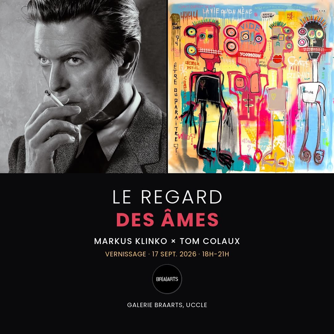 Le Regard des Âmes — Markus Klinko × Tom Colaux, vernissage BRAARTS le 17 septembre 2026